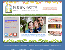 Tablet Screenshot of elbuenpastorlcs.org